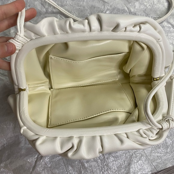 White dumpling cloud bag trendy y2k - Picture 5 of 7